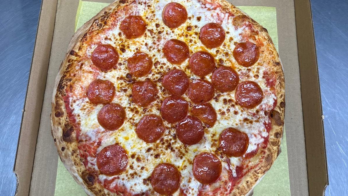 Pepperoni pizza